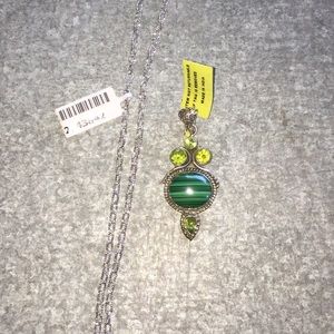 Sterling silver pendant w/ sterling silver chain